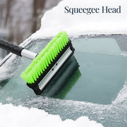 39" Extendable Snow Brush with Ice Scraper & Squeegee