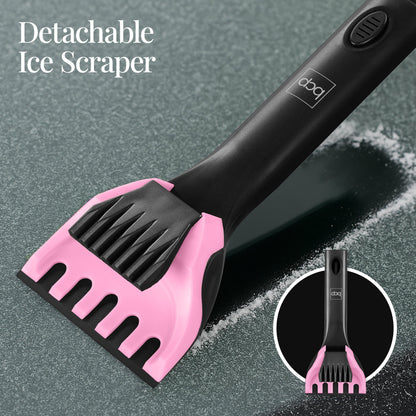 39" Extendable Snow Brush with Ice Scraper & Squeegee