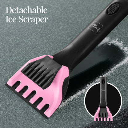 4-in-1 Snow Brush with Shovel, Ice Scraper & Squeegee